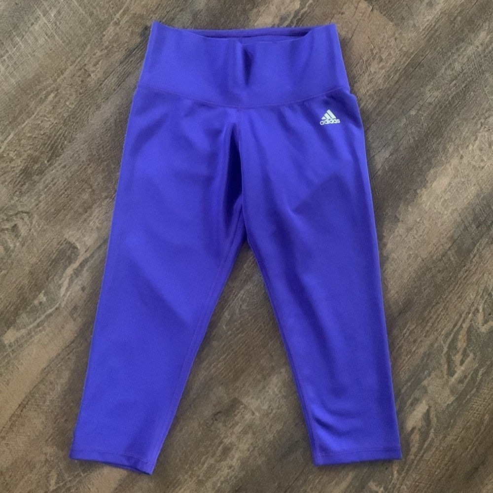 Adidas Climalite Crop Leggings Women’s Size Small
